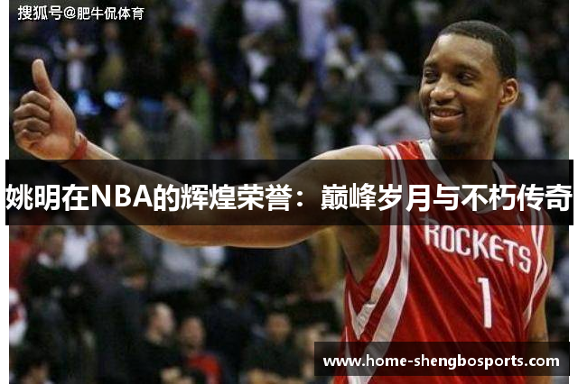 姚明在NBA的辉煌荣誉：巅峰岁月与不朽传奇