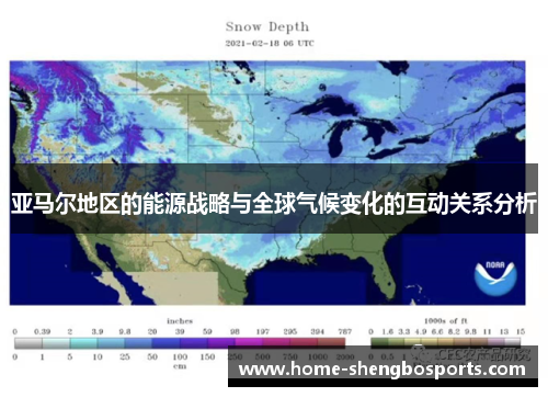 亚马尔地区的能源战略与全球气候变化的互动关系分析